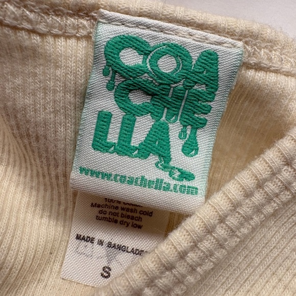 🌵 Vintage 2009 Coachella Ribbed Tank Top – Size S – Y2K Indie Sleaze Festival✨ - Picture 3 of 15